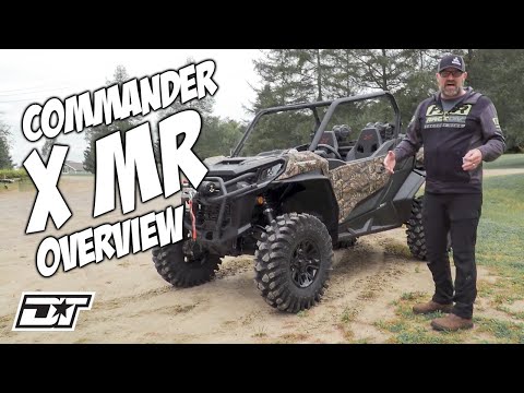 Видео: Подробный обзор мотовездехода Can Am Commander X MR 2022 года