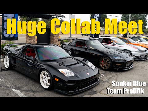 Видео: Sonkei Blue и Team Prolifik проводят совместную встречу Cars & Coffee
