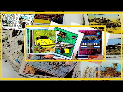 Видео: Новые поступления. Вкладыши от жвачек. Обзор 79 от Plombir13