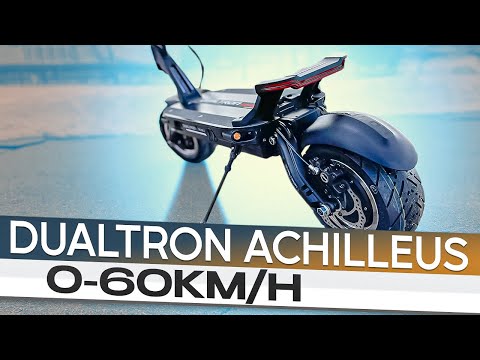Видео: электросамокат Dualtron Achilleus - это провал по разгону 0-60 км\ч по dragy