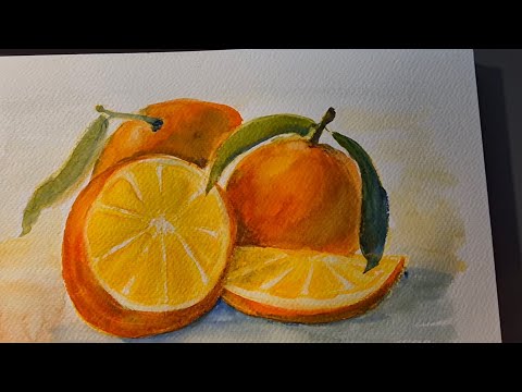 Видео: Акварель і новий скетчбук. Повтор картини на новому папері) Художник в Канаді. 