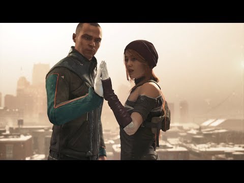 Видео: Detroit Become Human / Любовь Андроидов (Маркус и Норт)