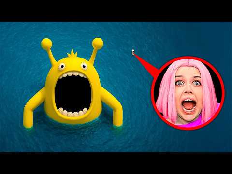 Видео: МОЙ ДРОН СНЯЛ ОГРОМНОГО SPRUNKI EATER!