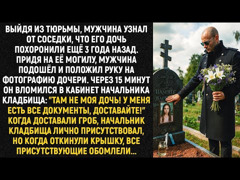 Видео: Выйдя из тюрьмы, мужчина узнал от соседки, что его дочь похоронили ещё 3 года назад