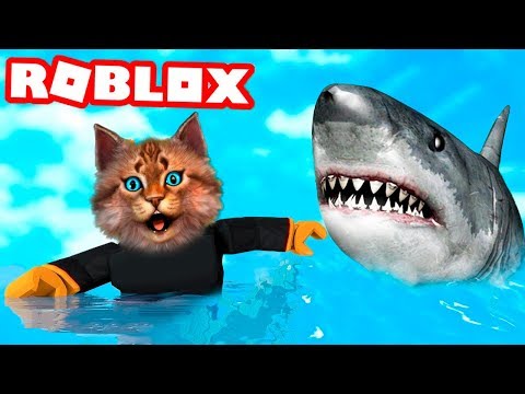 Видео: ВЫЖИВАНИЕ ОТ АКУЛЫ В РОБЛОКС НА НЕОБИТАЕМОМ ОСТРОВЕ! ROBLOX