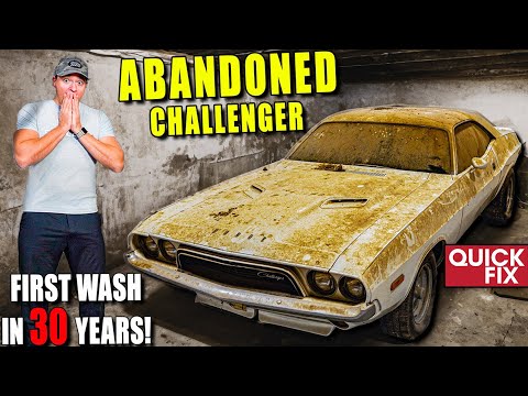 Видео: Мойка Dodge Challenger, АВАРИЙНАЯ находка! | Быстрое решение