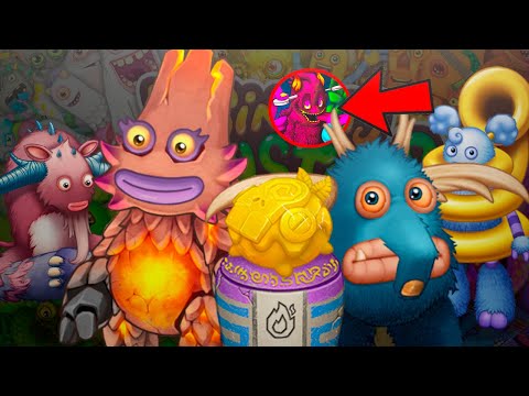 Видео: ЗАПОЛНИЛ ОГНЕННЫХ МОНСТРОВ - Янтарный Остров - My Singing Monsters + СКИДКА НА СЛОВУНОВ -50%