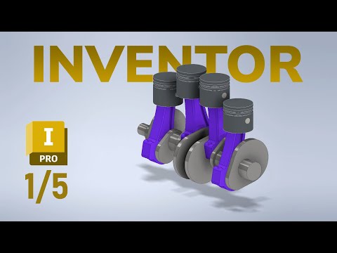 Видео: Inventor для новичков. Урок 1. Знакомство с интерфейсом