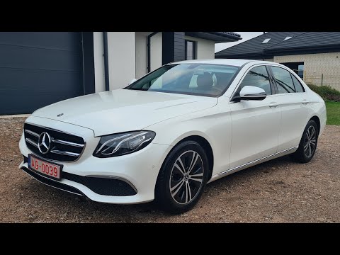 Видео: Mercedes-Benz E200 W213. 1.6 дизель 2019 год. Эффектный премиальный седан!!