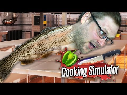 Видео: РЫБА УБЕЖАЛА ► Cooking Simulator #3