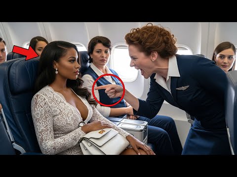 Видео: Стюардесса оскорбила чернокожего пассажира — она была владелицей авиакомпании, и весь экипаж был ...