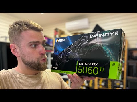 Видео: Купил RTX5060TI PALIT INFINITY 3 за 54999 в DNS! Норм или боль? 😱 #HappyPC