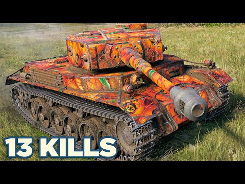 Видео: VK 30.01 (P) • 6.4К УРОНА 13 ФРАГОВ • WoT Gameplay
