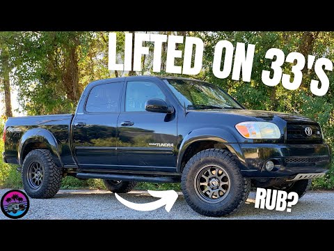 Видео: Установка бюджетного подъемного комплекта для Tundra первого поколения.