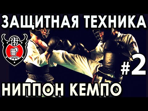 Видео: Защитная техника Ниппон Кемпо (продолжение).