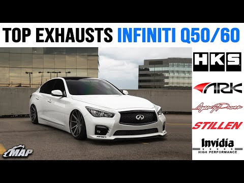 Видео: 5 лучших выхлопных систем Infiniti Q50/Q60