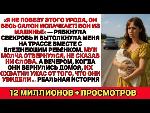 Видео: «Я твоего урода не повезу, он мне всю машину изгадит, убирайся!» — рявкнула теща и...