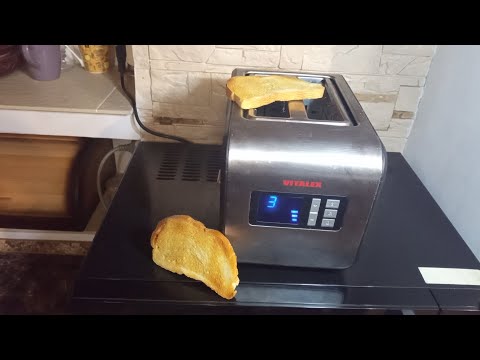 Видео: Ремонт тостера Vitalex VL-5017. Спалил / взорвался три раза