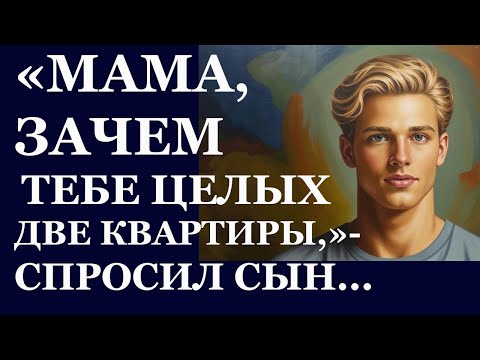 Видео: Истории из жизни  Мама, зачем тебе целых две квартиры спросил сын Аудио рассказы
