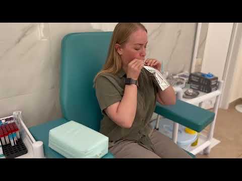 Видео: Уреазный дыхательный тест на Helicobacteri Pilory