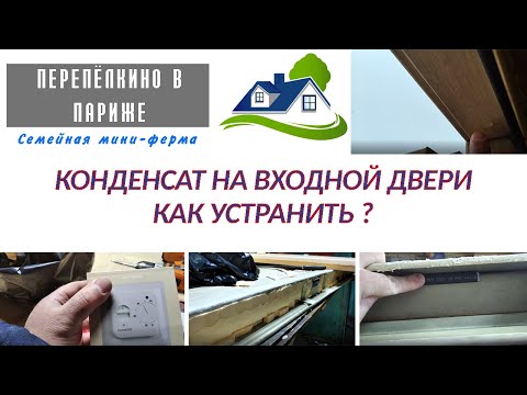 Видео: КОНДЕНСАТ НА ДВЕРИ КАК ИЗБАВИТСЯ ЛИЧНЫЙ ПРИМЕР