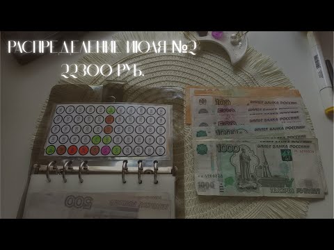 Видео: №9. Второе распределение июля. Начинаем копить на пенсию
