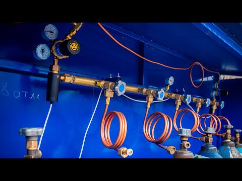 Видео: Рампи для подавання медичного кисню  у відділення лікарень для дихання пацієнтів