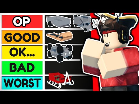 Видео: Рейтинг ВСЕХ ТРАНСПОРТНЫХ СРЕДСТВ в Lumber Tycoon 2 (при участии @ElectroTechnologies)