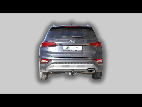 Видео: Установка фаркопа H230-E  на HYUNDAI SANTA FE IV (TM) 2018 - 2020 г. в