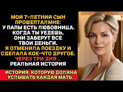 Видео: Мой сын прошептал мне: «Мамочка, у папы есть любовница, и они собираются забрать все твои деньги…»