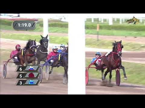 Видео: 3-й Заезд. ПРИЗ ПАВЛИНА. Центральный Московский ипподром 30 июля 2022