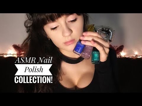 Видео: АСМР Коллекция Лаков & Нежный Шёпот 💅 || ASMR Nail Polish Collection & Russian Whisper 😍