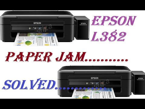 Видео: Проблема замятия бумаги EPSON L382 решена......