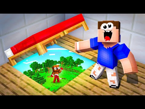 Видео: Мы Нашли ЭТО у Себя ДОМА в Майнкрафт! Minecraft