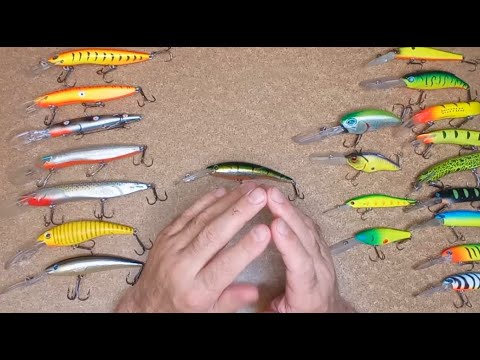 Видео: Бич набор воблеров для троллинга.