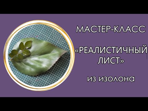 Видео: 🍃РЕАЛИСТИЧНЫЙ ЛИСТ из изолона (Мастер-Класс 2020)/DIY Realistic Leaf/ Folha realista faça você mesmo