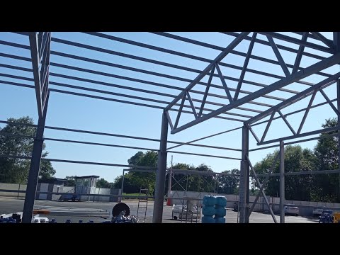 Видео: монтаж ферм. 24+ #сварочныеработы #ферма