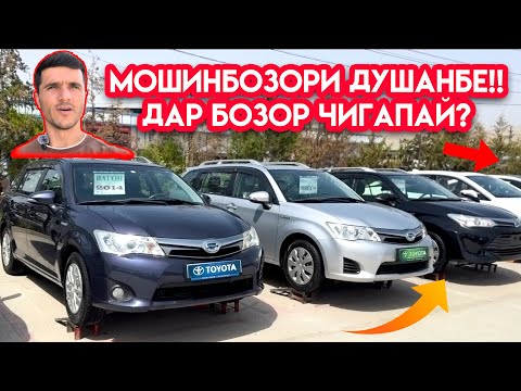 Видео: Мошинбозори Душанбе!! Нархи Toyota Camry, Kia K5, Rexton, Toyota Highlander