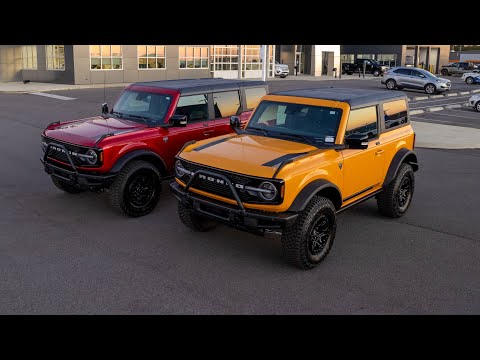 Видео: Лучшее сравнение! Bronco первого выпуска! 2 двери против 4 дверей