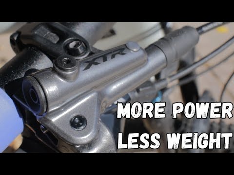 Видео: Установка тормозов Shimano XTR на мой проект XC Superbike