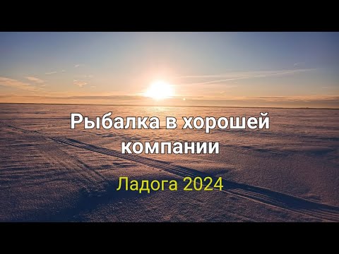 Видео: Рыбалка в хорошей компании на Ладоге