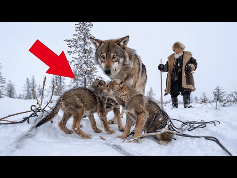 Видео: ВОЛЧИЦА УМОЛЯЕТ О ПОМОЩИ ЛЕСНИКА, ЧТО СЛУЧИЛОСЬ С ВОЛЧАТАМИ?