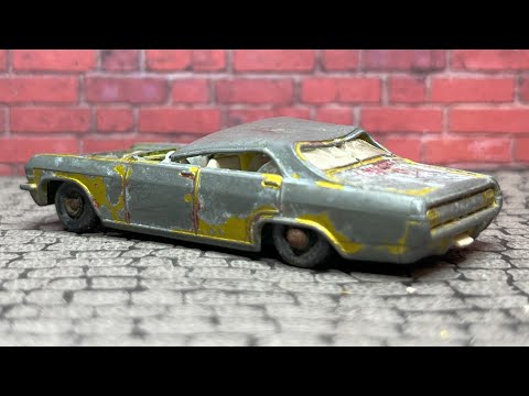 Видео: Реставрация Opel Diplomat Matchbox Lesney 36 для Рекса