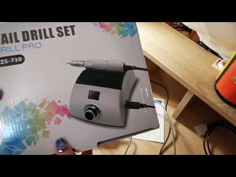 Видео: Обзор фрезера для маникюра Nail Drill ZS-710