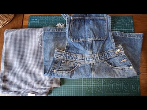 Видео: DIY 😍 Я В ВОСТОРГЕ  ОТ ЭТОЙ  ТЕХНИКИ ✅️  СУМКА ИЗ САРАФАНА #sewing  #손바느질