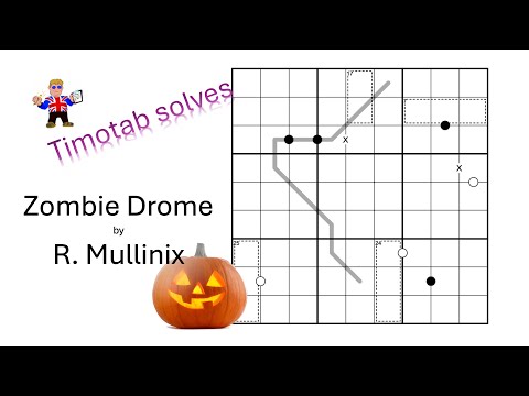 Видео: Отличная первая постройка к Хэллоуину. | Zombie Drome от R. Mullinix