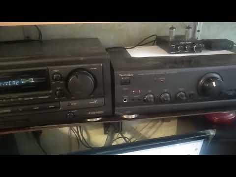 Видео: Звучание усилителя техникс и колонок радиотехника. 500w звука 9 колонок.