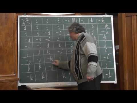 Видео: 34 Группа кватернионов