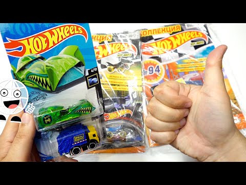 Видео: Журналы и машинки Хот Вилс
