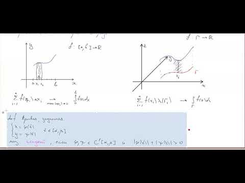 Видео: Криволинейный интеграл 1 го рода